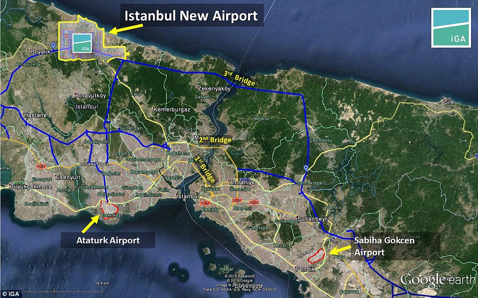 Istanbul New Airport, Black Sea Coast