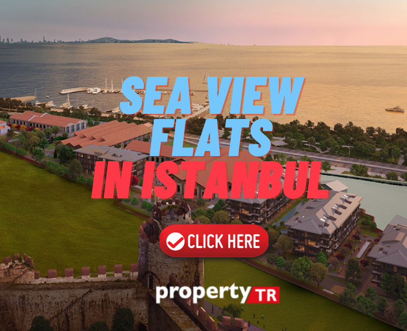 Sea view flats for sale in Istanbul