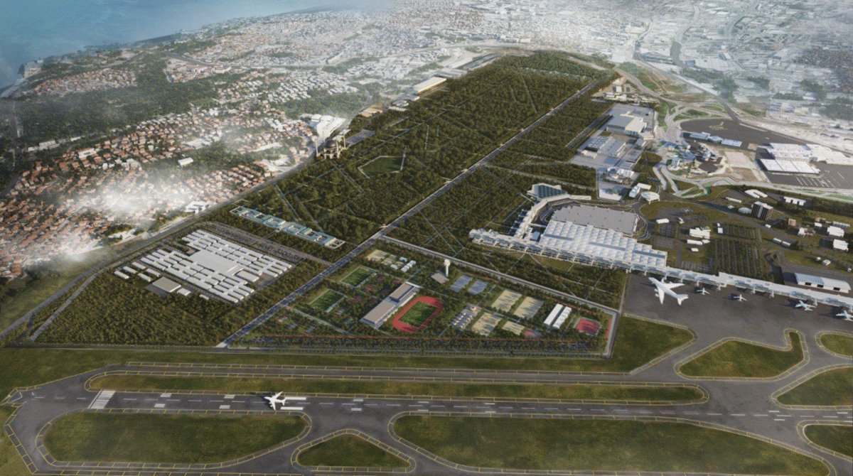 The National Garden will be built instead of Ataturk Airport